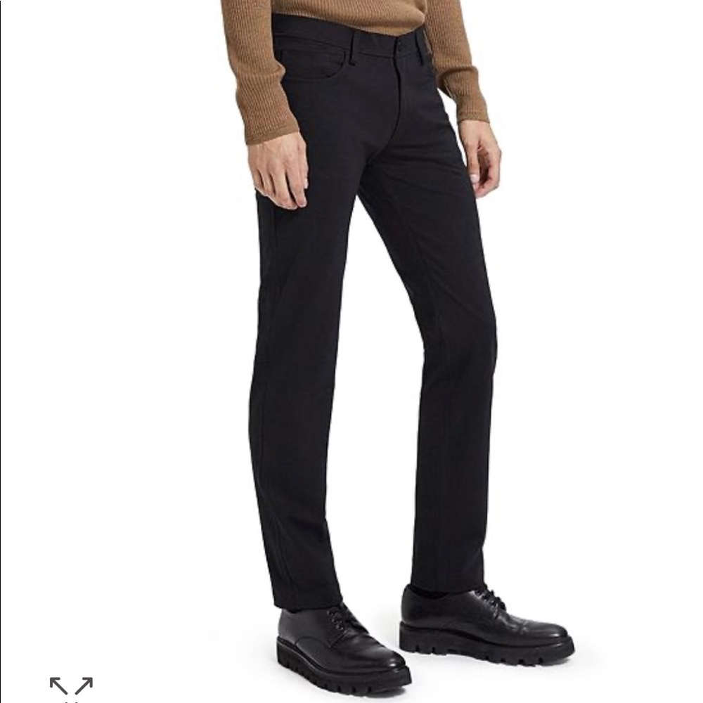 Men’s Theory Raffi Slim Fit Black Dress Pant